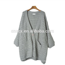 15ASW1002 Lose winter cardigan new design girl sweater